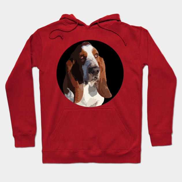 Basset Hound Hoodie by NV